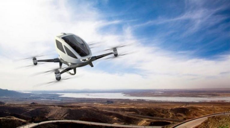 Juli 2017, Drone Penumpang Resmi Mengudara di Dubai