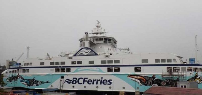 BC Ferries Operasikan Kapal Ferry Pertama dengan Bahan Bakar Ganda