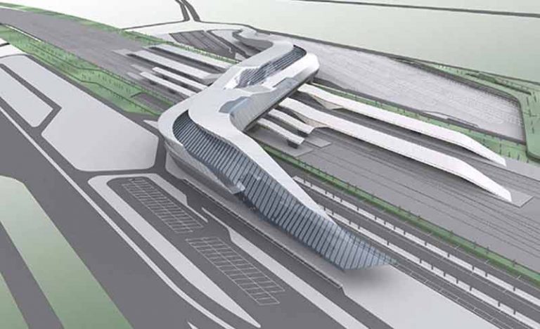 Bridge Above The Tracks, Stasiun Ini Padukan Konsep Natural dan Hi-Tech