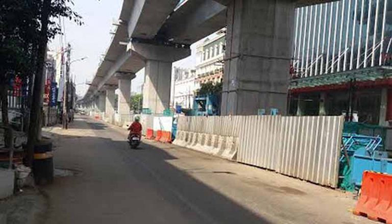 Proyek MRT: Mulai 20 Mei 2017 Ada 4 Tahap Rekayasa Lalu Lintas di Jalan Panglima Polim