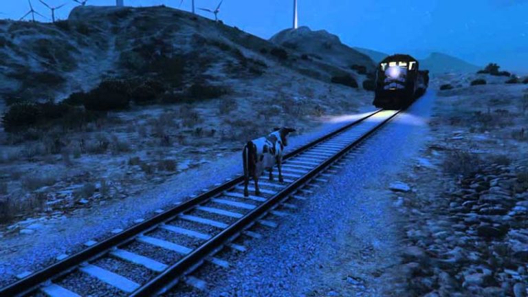 Karena Sapi Dianggap Suci, Penumpang Rela Turun dari Kereta