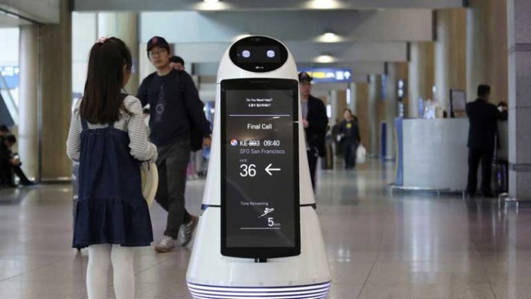 Ini Dia Troika! Robot Canggih di Bandara Incheon, Korea Selatan