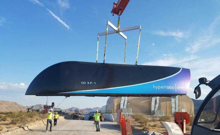 Uji Coba Perdana, Hyperloop One Sukses Meluncur 112 Km Per Jam
