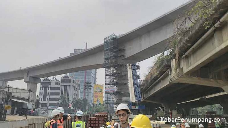 Lintasi Tol JORR, Inilah “Special Bridge,” Jembatan Unik di Jalur MRT Fatmawati
