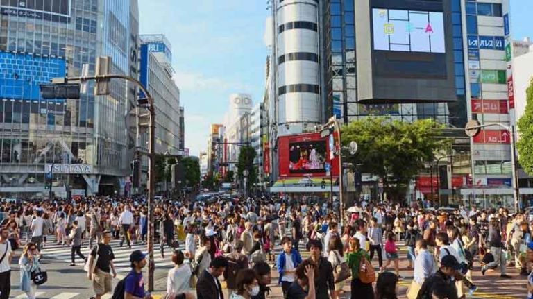 Shibuya Crossing, Fenomena Perlintasan Padat Manusia Bebas Senggolan