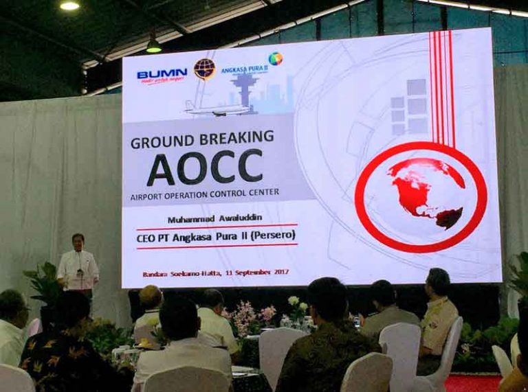 Bandara Soekarno-Hatta Kini Dilengkapi AOCC Sebagai Command Center Real Time