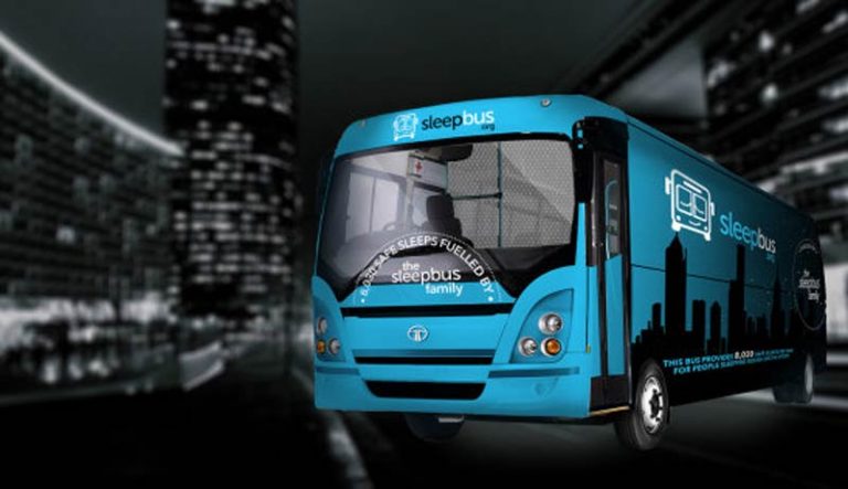 Entaskan Masalah Sosial, Sleepbus Layani Tunawisma Tidur di Bus