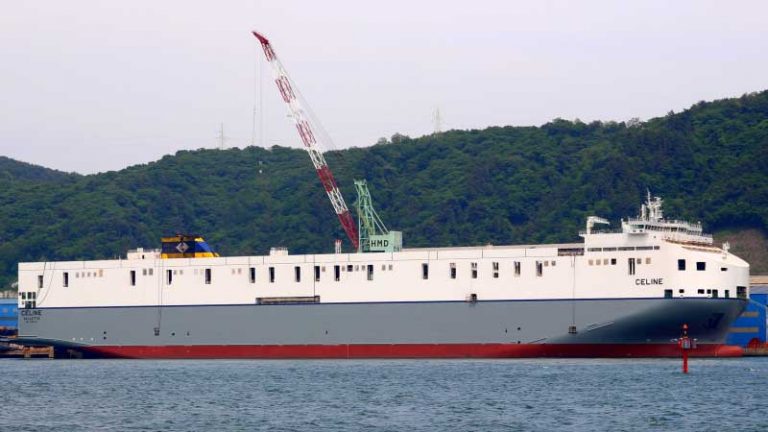 Dublin Port Kedatangan Ferry Ro-Ro Terbesar di Dunia “MV Celine”