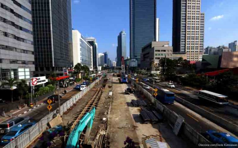 Percepat Pekerjaan Konstruksi MRT, Rekayasa Lalu Lintas Diterapkan di Sudirman-Thamrin