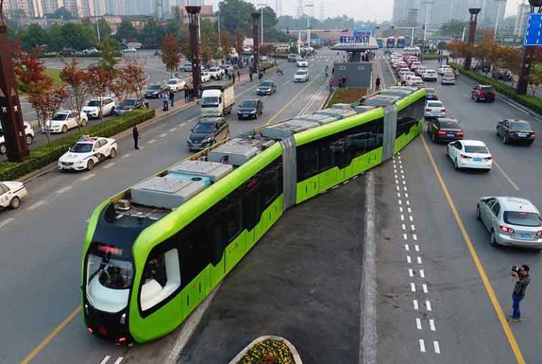 Gunakan Rel Virtual, Autonomous Rail Rapid Transit Siap Mengular di Zhuzhou