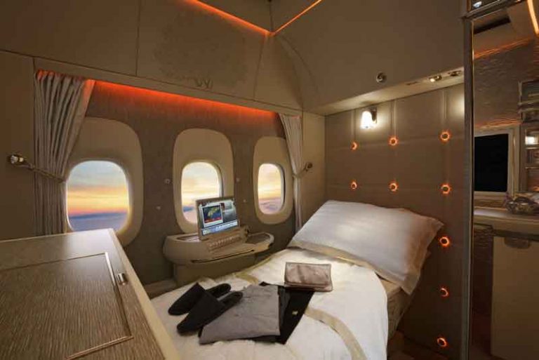 Dubai Airshow 2017, Emirates Hadirkan Suite Kelas Satu Super Mewah di Boeing 777-300