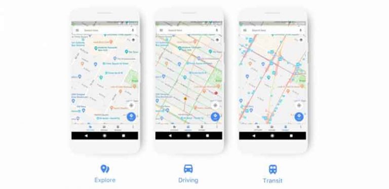 Ini Lho! Tampilan Baru Google Maps