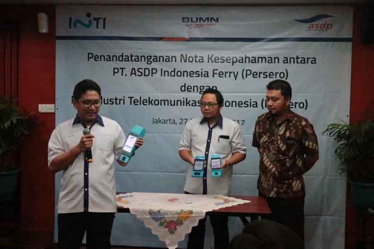 PT INTI Dukung Modernisasi Online Ticketing Untuk Penumpang Ferry ASDP