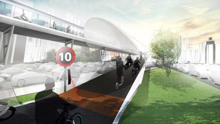 Vision E³ Way, Jalur Bebas Emisi Rancangan BMW Ini Siap Hiasi Jalanan di Shanghai