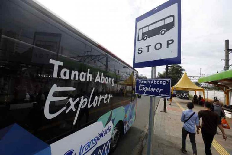 TransJakarta Explorer, Gratis Untuk Penumpang Stasiun Tanah Abang