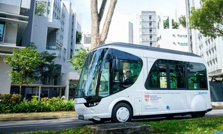 Nanyang University Punya Bus Kampus Elektrik? Unpad dan UI Juga Punya Tapi…