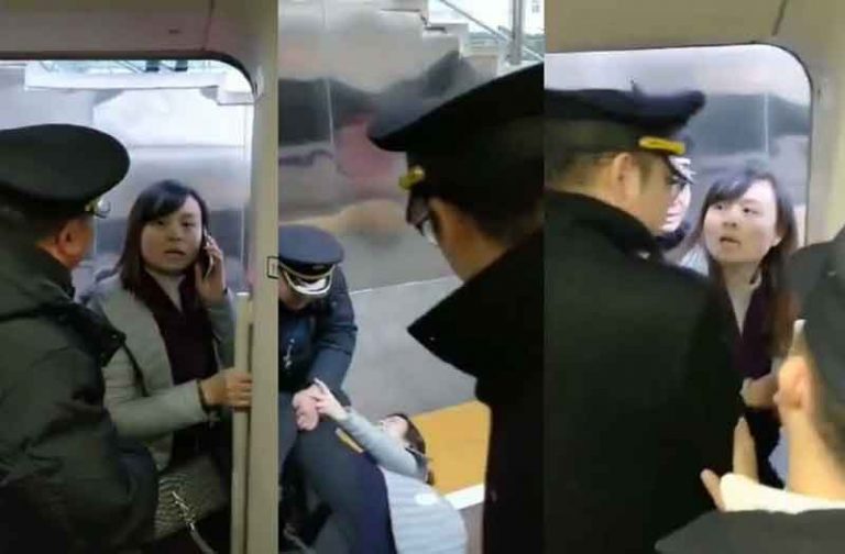 Tahan Pintu Kereta Cepat, Guru Wanita Ini Diganjar Skorsing