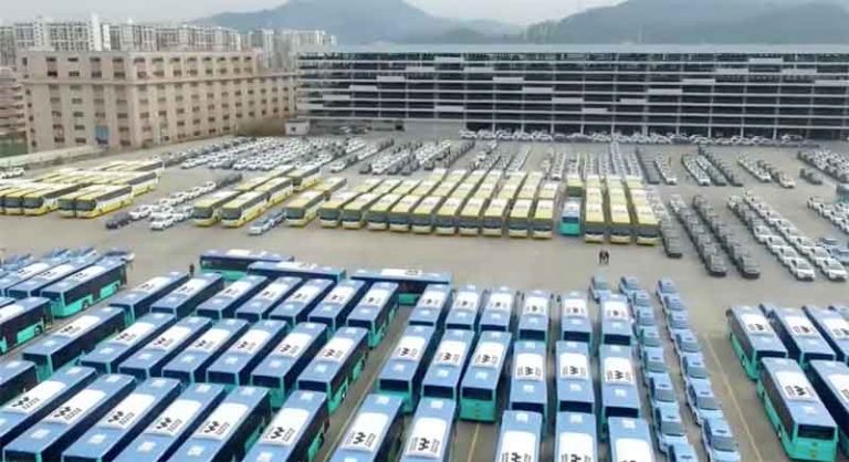Cina Rajai Populasi Bus Listrik di Seluruh Dunia