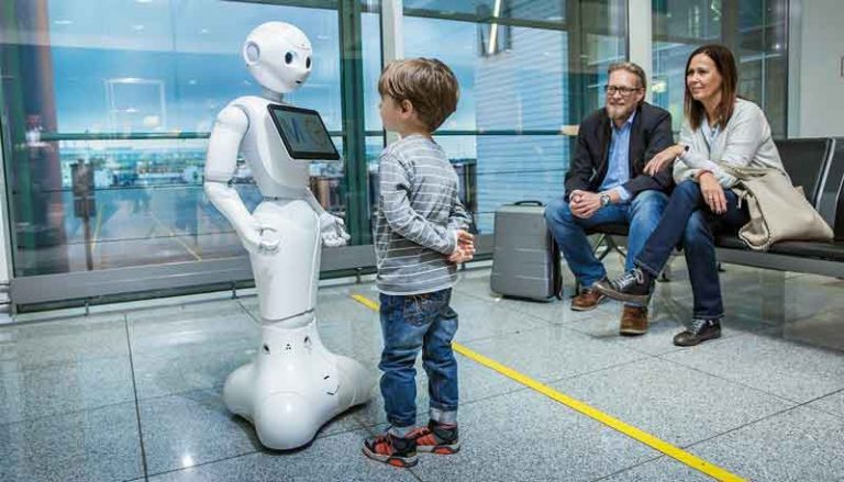 Bandara Munich Gandeng Lufthansa Hadirkan Robot Humanoid Untuk Bantu Penumpang