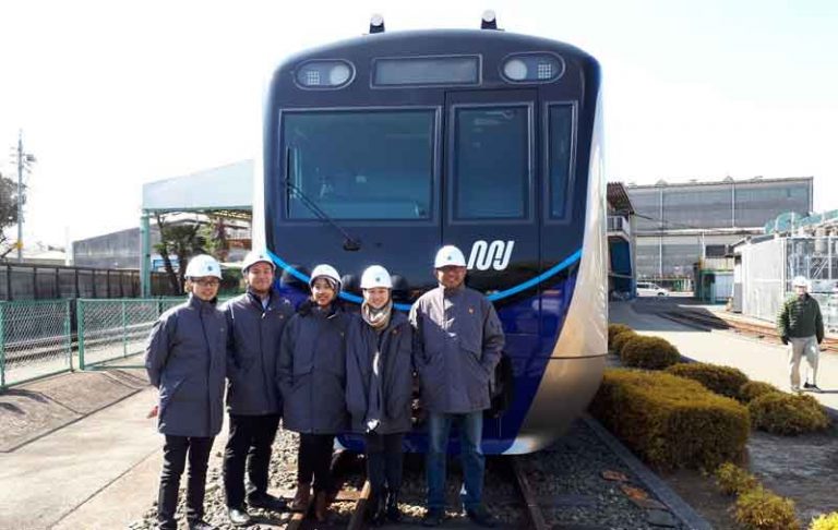 Siap Dikirim ke Indonesia, PT MRT Jakarta Lakukan Final Check Armada Kereta di Jepang