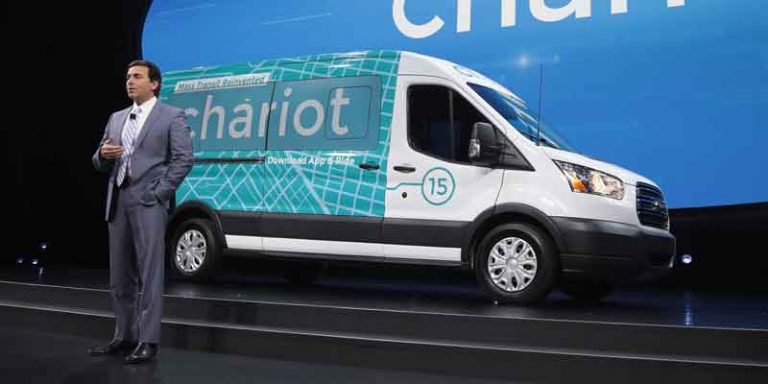 Ford Luncurkan Chariot, Aplikasi Layanan Bus Antar Jemput