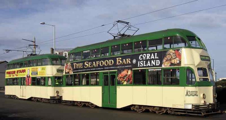 English Electric Balloon, Tulang Punggung Sistem Trem di Blackpool