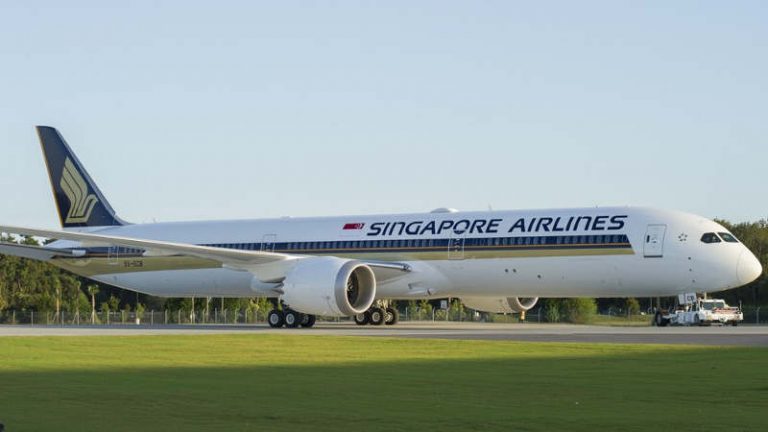 Sah! Singapore Airlines Terima Boeing 787-10 Perdananya