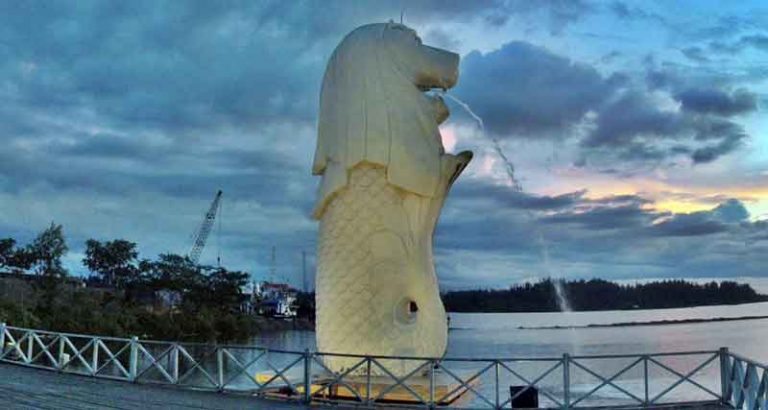 Tak Perlu ke Singapura, di Indonesia juga ada “Merlion”