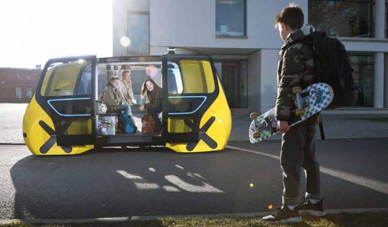 Volkswagen SEDRIC School Bus, Kendaraan Otonom dengan Balutan “Bus Sekolah”