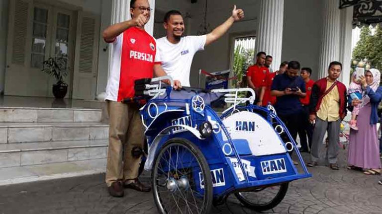 “HAN” Si Becak Listrik, Dibanderol Rp18 Juta, Akankah Ikut Ramaikan Transportasi Jakarta?