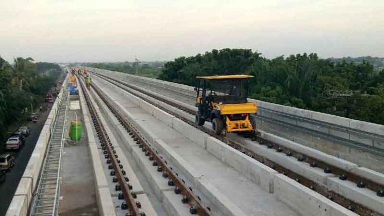 Hanya dengan Lima Stasiun Utama, LRT Palembang Siap Beroperasi Saat Asian Games 2018