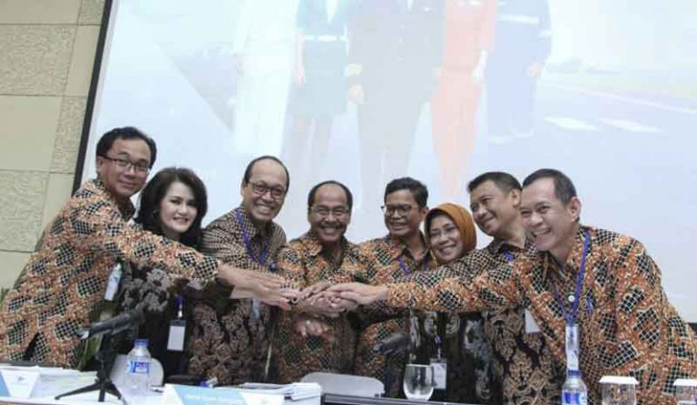 RUPST 2018, Garuda Indonesia Canangkan Akselerasi Bisnis dan Pertumbuhan Penumpang 10 Persen