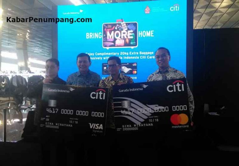 Garuda Indonesia Citi Card Tambahkan Bagasi 20 Kg Untuk Pelanggan Garuda Indonesia