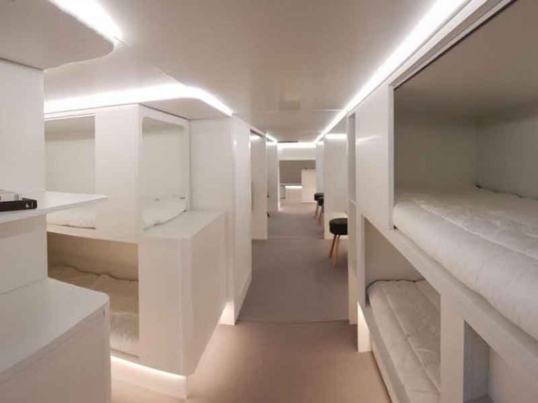 2020: Airbus Sulap Ruang Kargo Pesawat Jadi Kamar Tidur