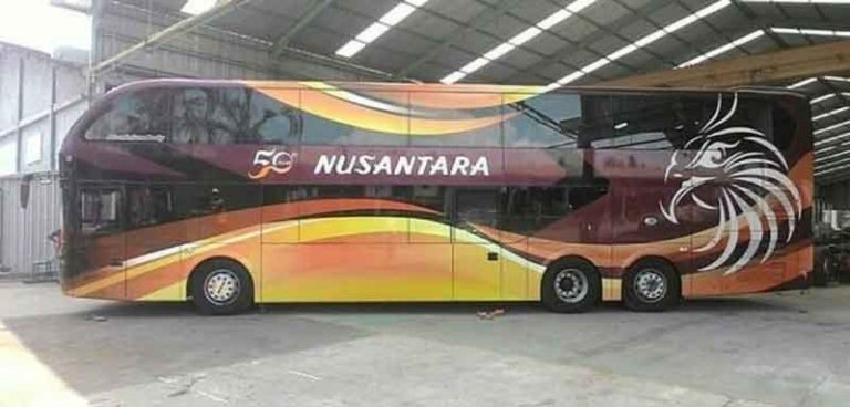 50 Tahun Berdiri, PO Nusantara Rilis Bus Buatan Karoserinya Sendiri