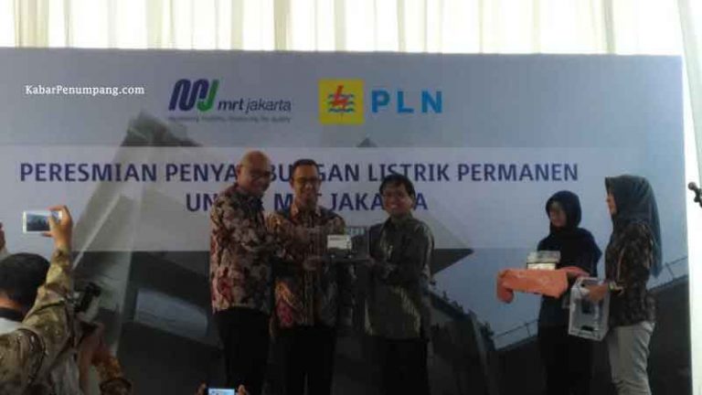 Listrik Telah Tersambung, MRT Jakarta Siap Uji Coba Wahana
