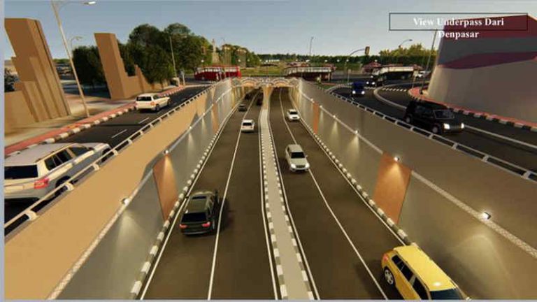 Sebentar Lagi, Underpass Simpang Tugu Ngurah Rai Rampung. Ini Dia Rinciannya!