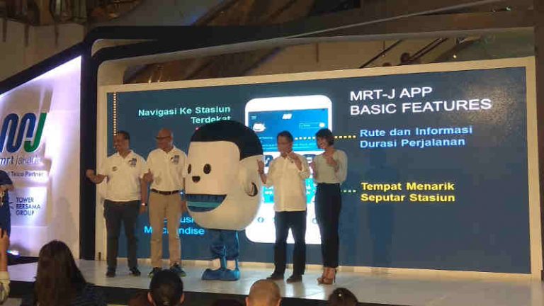 Sambut Pengoperasian, MRT Jakarta Rilis Mobile Application dan Maskot nan Lucu!