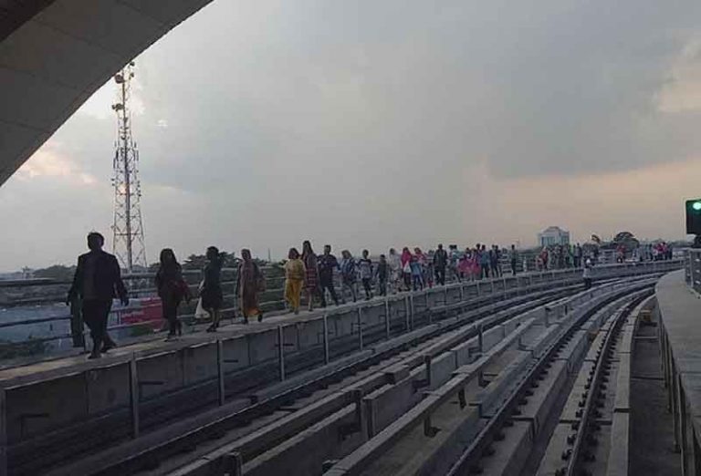 Tambah Trainset, Kemenhub: Dua Pekan Evaluasi LRT Palembang