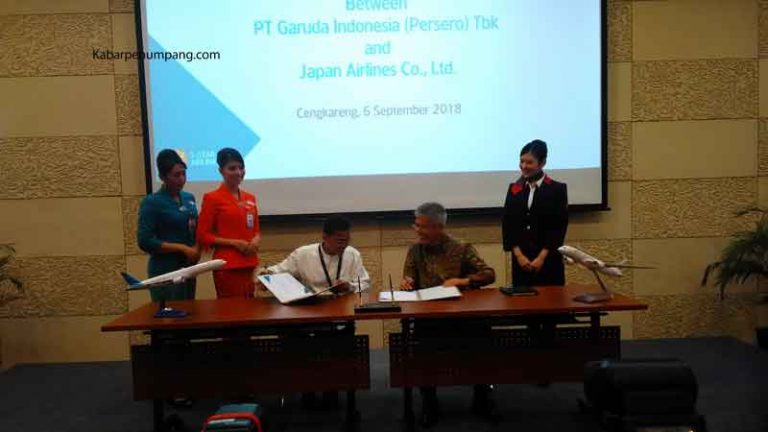 Garuda Indonesia Lakukan Codeshare dengan Japan Airlines