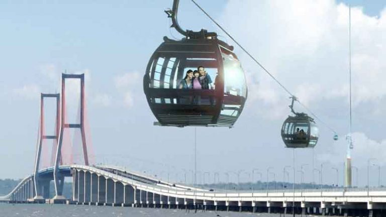 Risma: Mulai Desember 2018, Jalur Suramadu Dilengkapi Cable Car