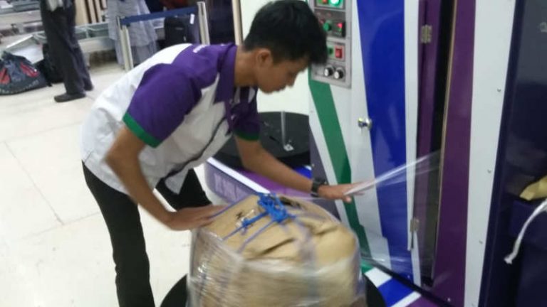 Kini Tersedia Layanan Baggage Wrapping di Terminal 1A Bandara Soekarno-Hatta
