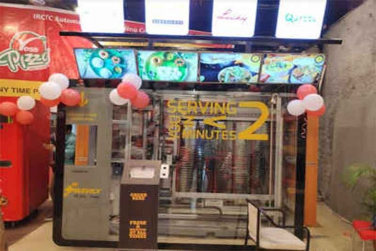 Sajikan Hidangan Hangat dan Bersih, Stasiun Central Mumbai Hadirkan Mesin Penjual Makanan Otomatis