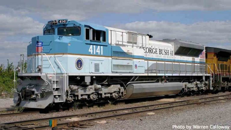 George Bush 41, Lokomotif Pemberian Union Pacific Kepada Presiden AS ke-41