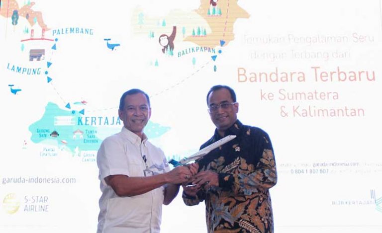 Garuda Indonesia Buka Rute Kertajati–Tanjung Karang– Palembang dan Kertajati–Balikpapan-Tarakan