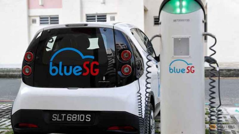 BlueSG Singapura Hadirkan Stasiun Pengisian Daya untuk Mobil Listrik Lain