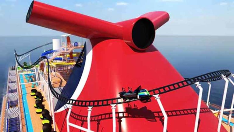 Tahun 2020, Roller Coaster Hadir di Kapal Pesiar Untuk Jelajahi Laut