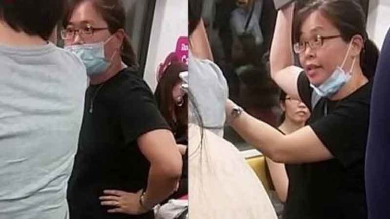 Hanya Karena Kejatuhan Ponsel di MRT, Wanita ini Emosi dan Minta Ganti Rugi