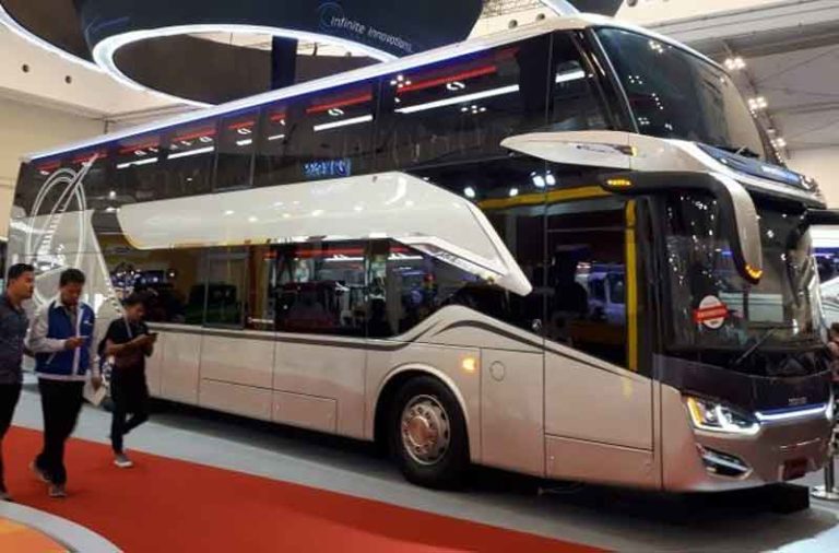 Ekspor 14 Bus ke Bangladesh, Karoseri Laksana Andalkan Sasis dari Scania