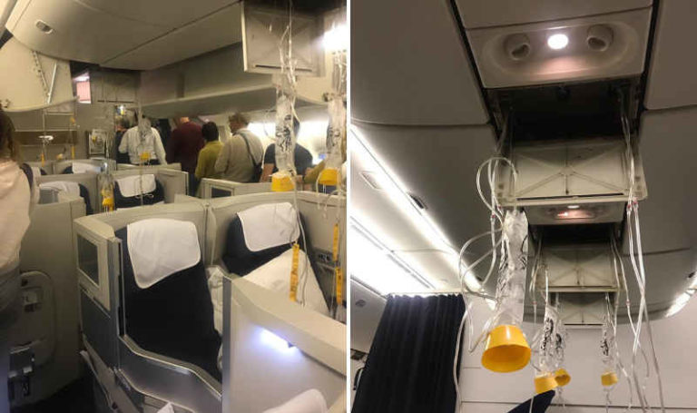 Bikin Panik Penumpang! Masker Oksigen Mendadak Keluar di Boeing 777 British Airways